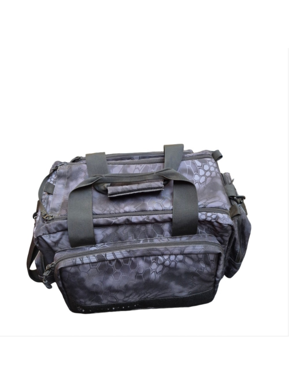 Men's Kryptek Gray Black Camo Backpack One Size - Picture 2 of 13